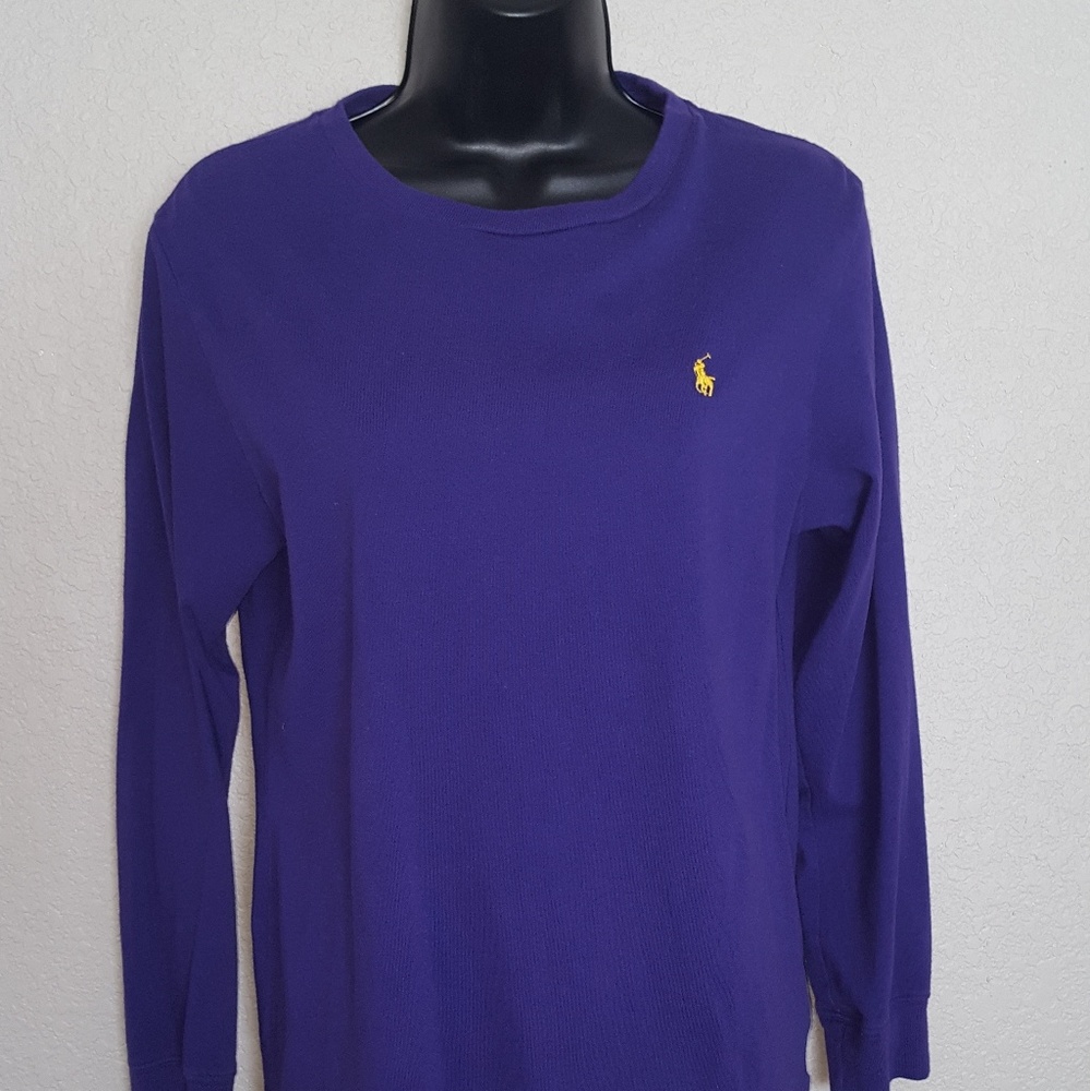 Boy's  long sleeve polo shirt